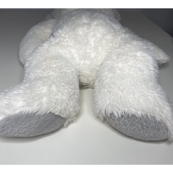 Kellytoy Brooke the Polar Bear Plush 20” White Gray Large Angel Wings - Picture 7 of 12